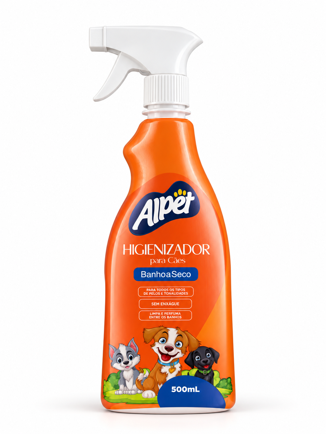 Higienizador Alpet Banho a Seco 500ml