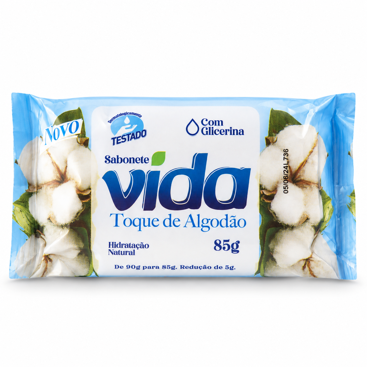 Sabonete Vida Toque de Algodão 85g