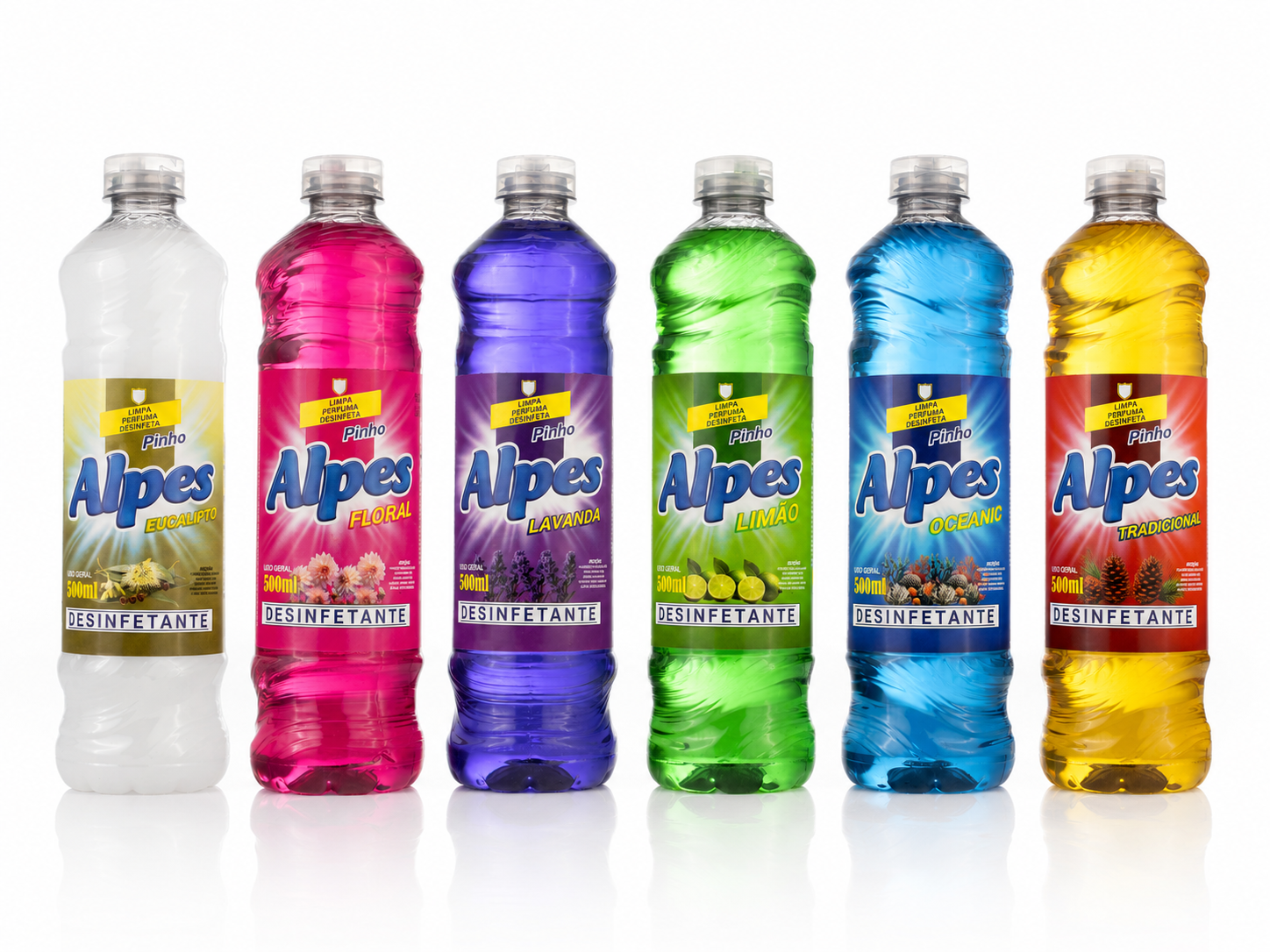 Linha Desinfetante Alpes
