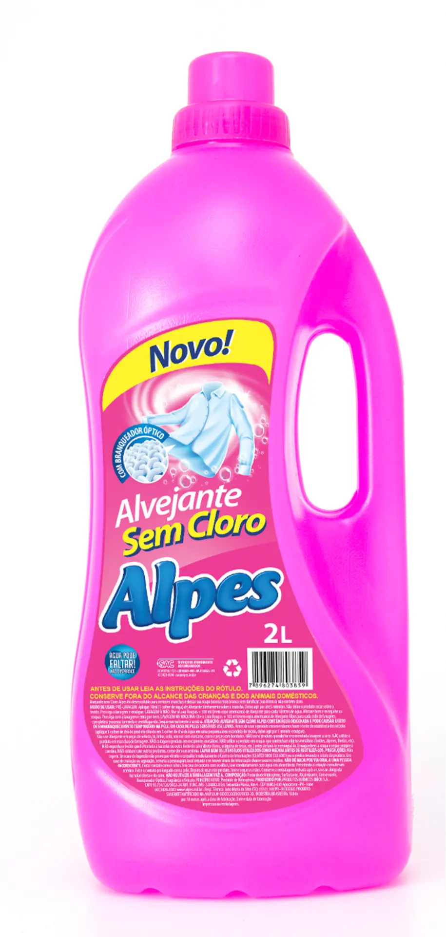 Alvejante Alpes Sem Cloro 2L