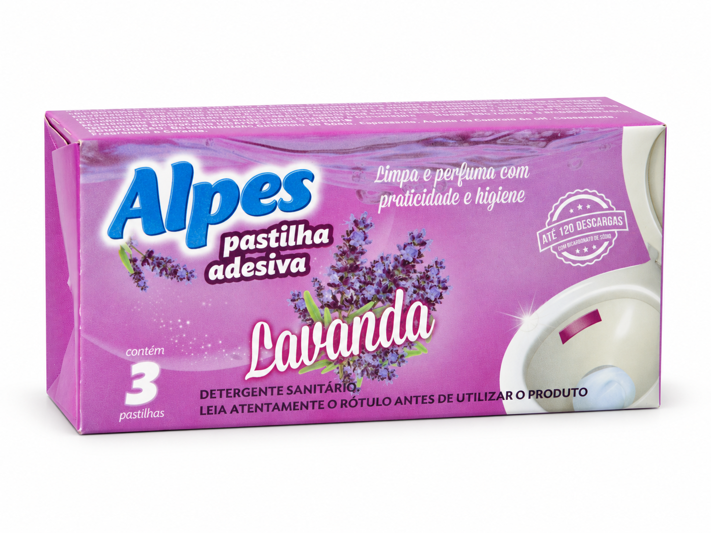 Pastilha Adesiva Alpes 50g