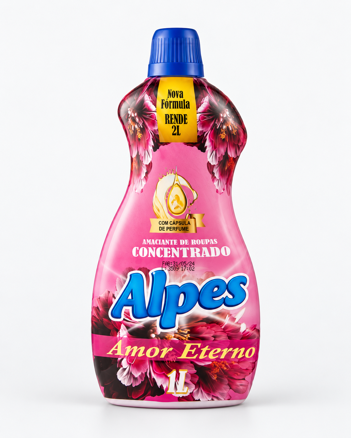 Amaciante Concentrado Alpes Amor Eterno 1L