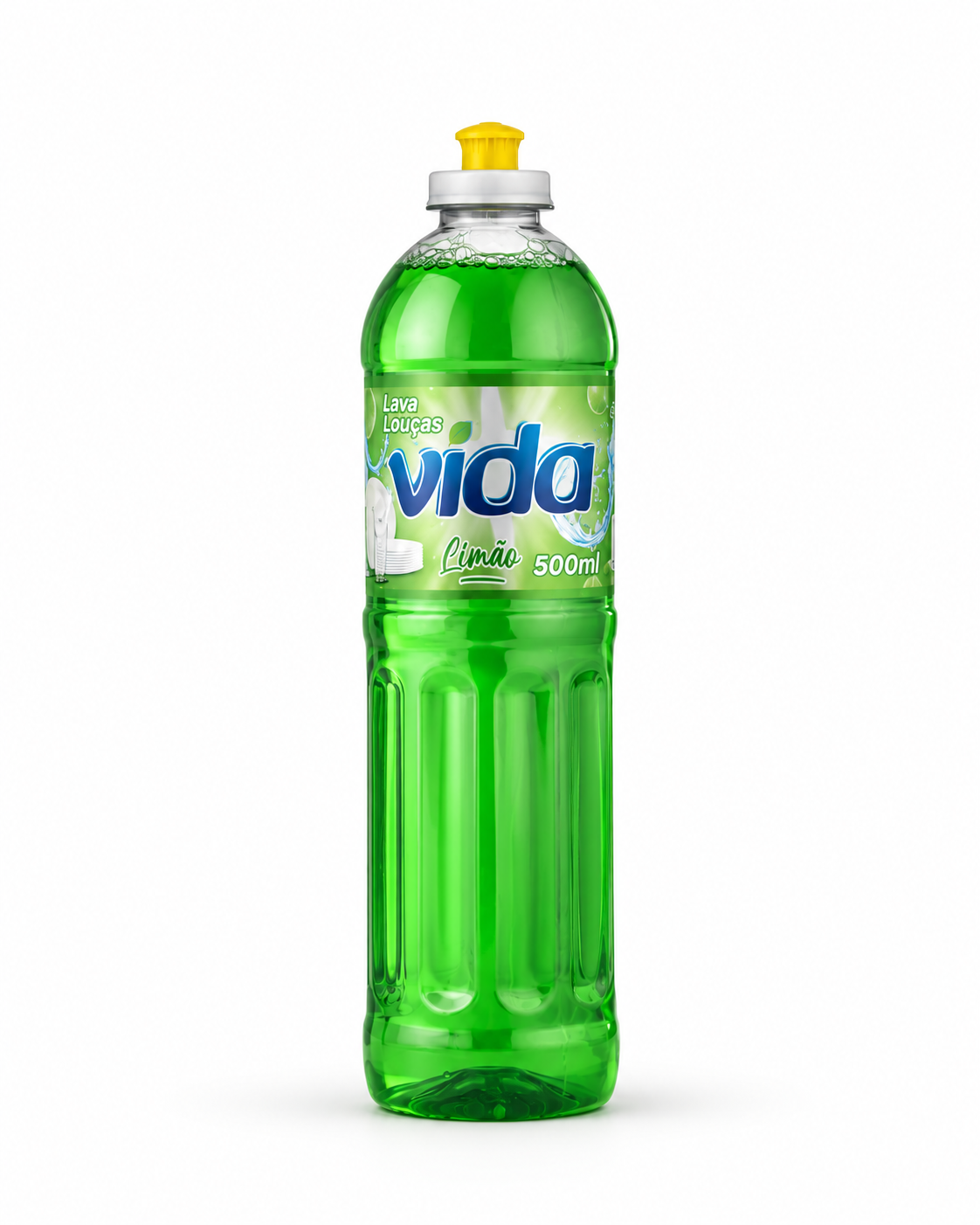Detergente Vida Lava Louças Limão 500ml