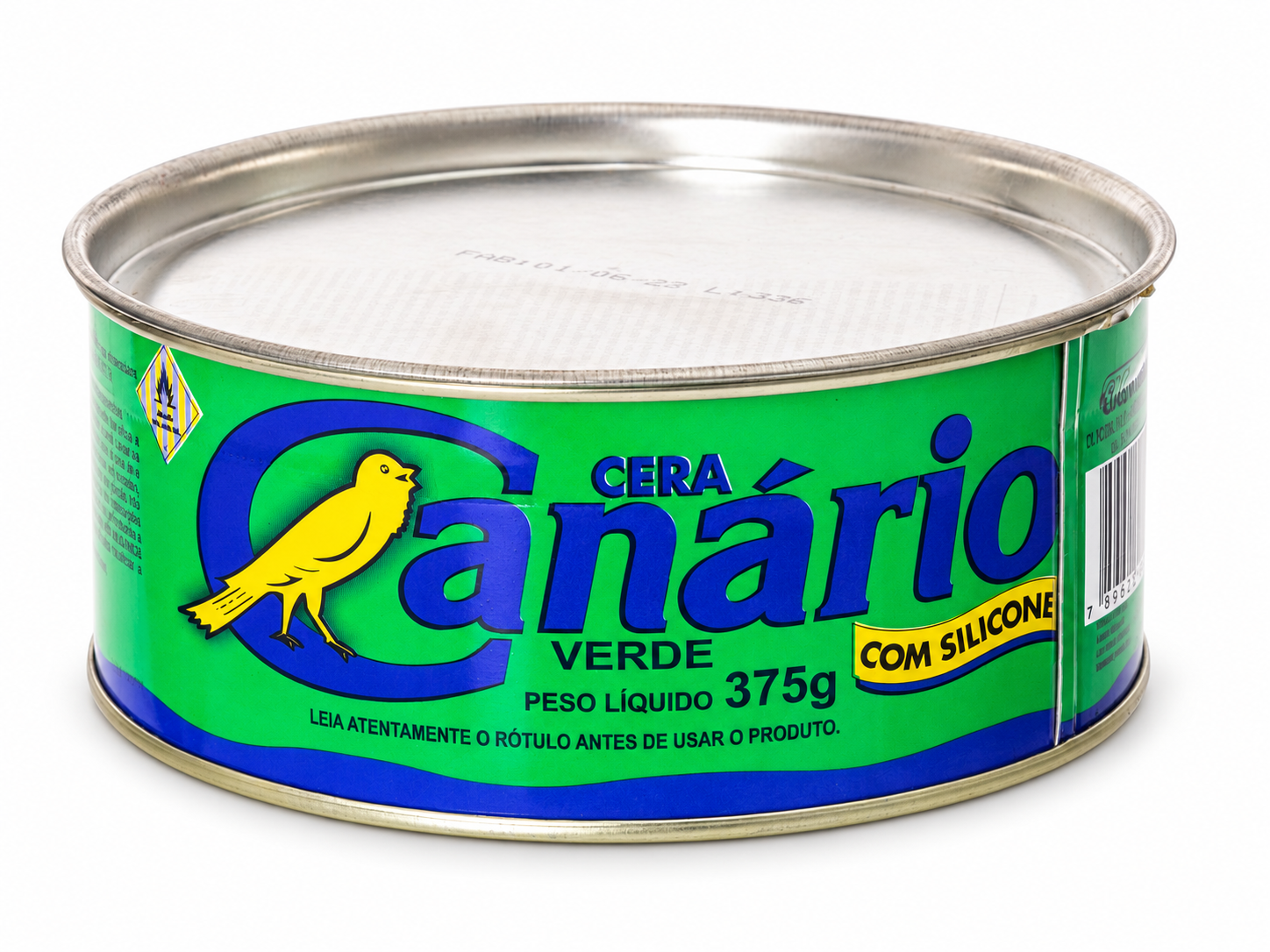 Cera em Pasta Canário Verde 375g