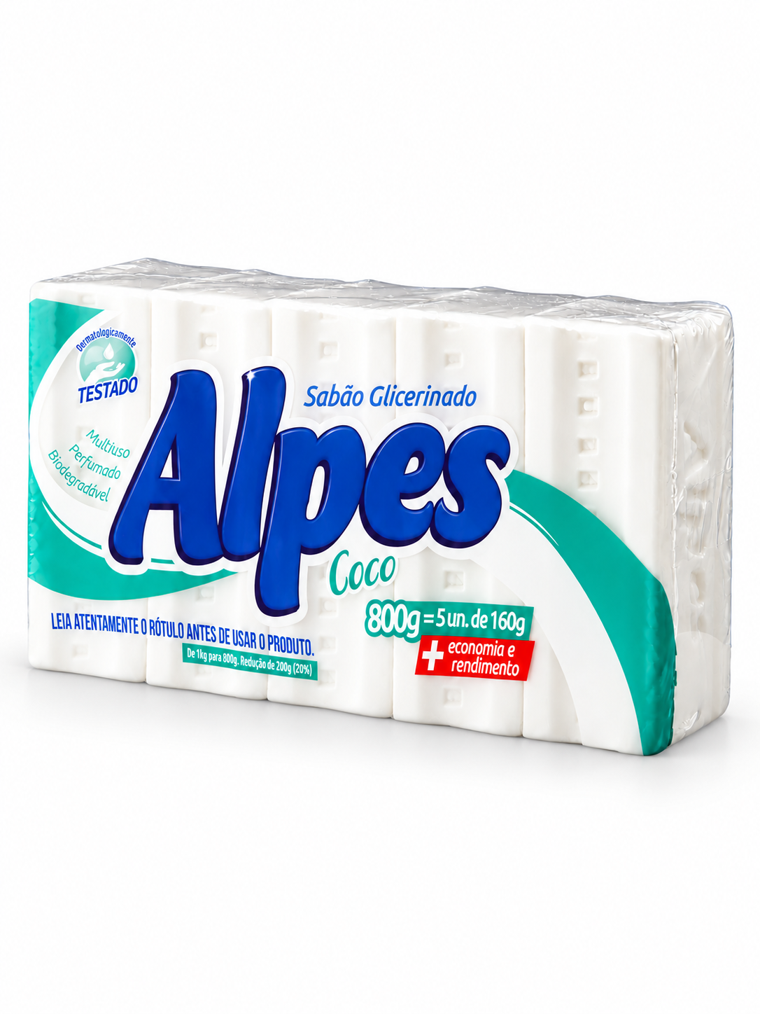Sabão em Barra Alpes Coco 800g