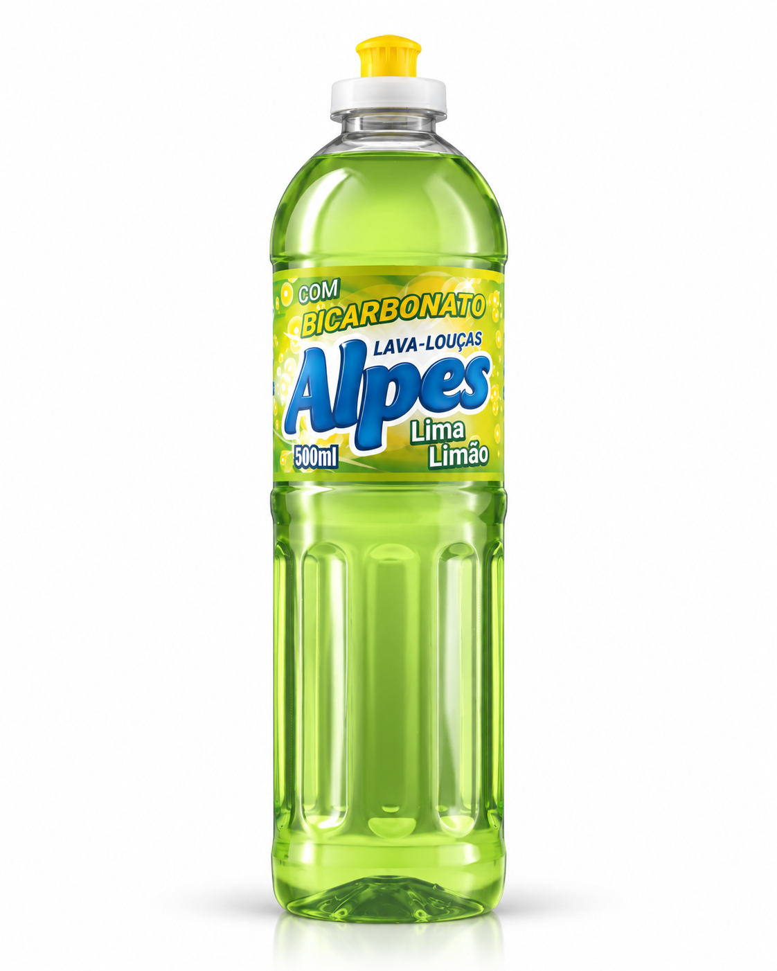 Detergente Alpes com Bicarbonato Lima Limão 500ml