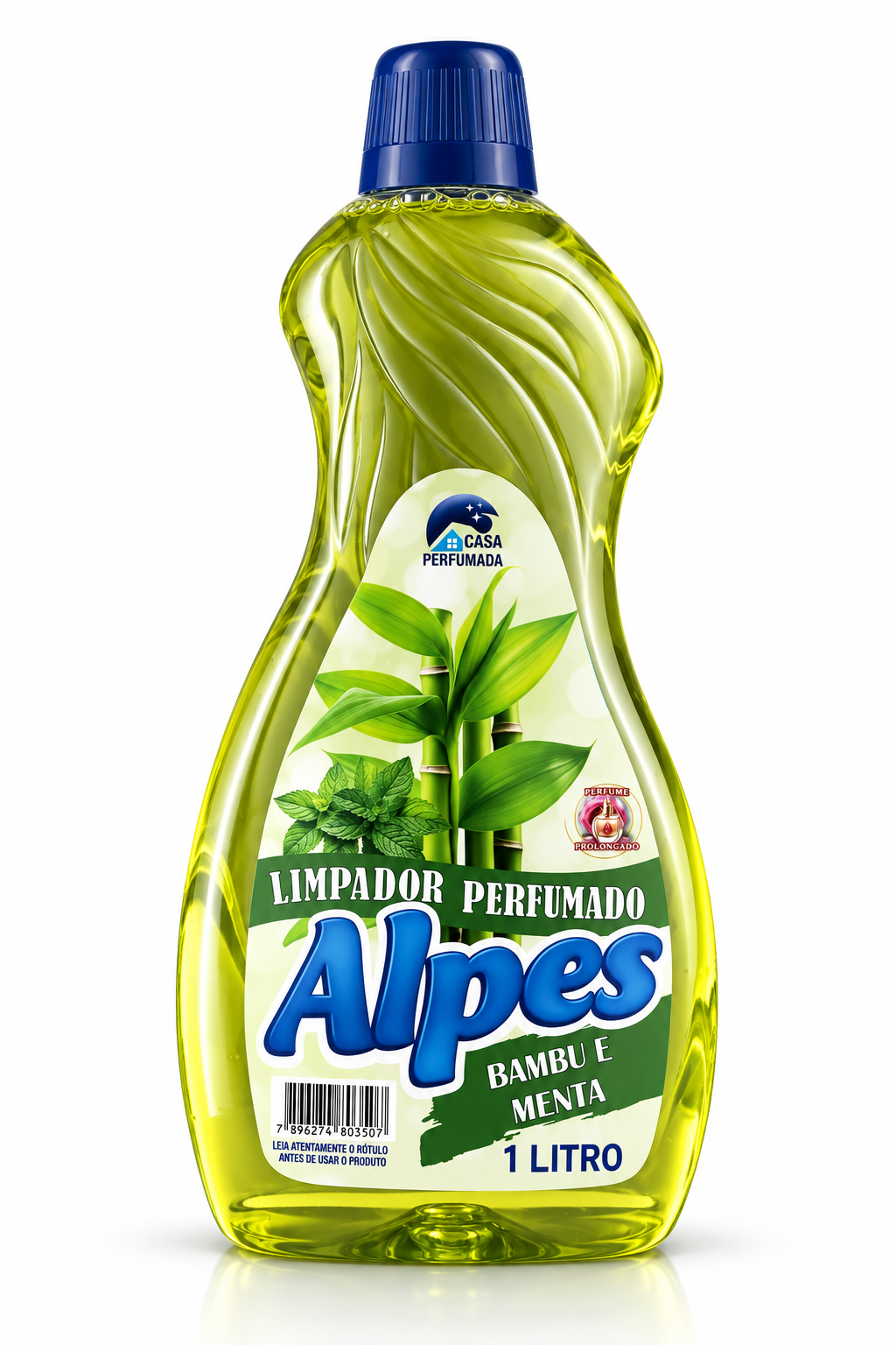 Limpador Perfumado Alpes Bambu e Menta 1L