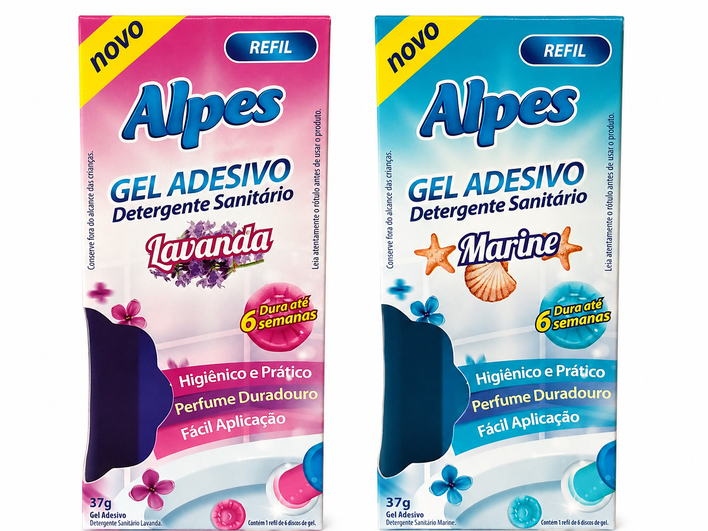Gel Adesivo Sanitário Alpes Refil 37g
