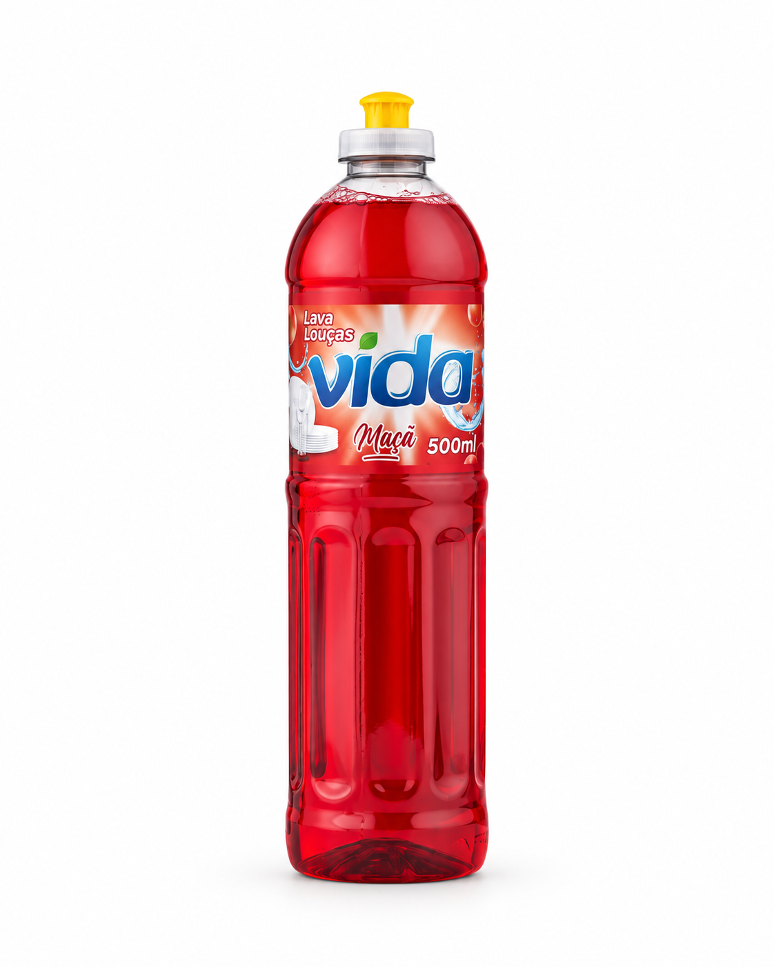 Detergente Vida Lava Louças Maçã 500ml