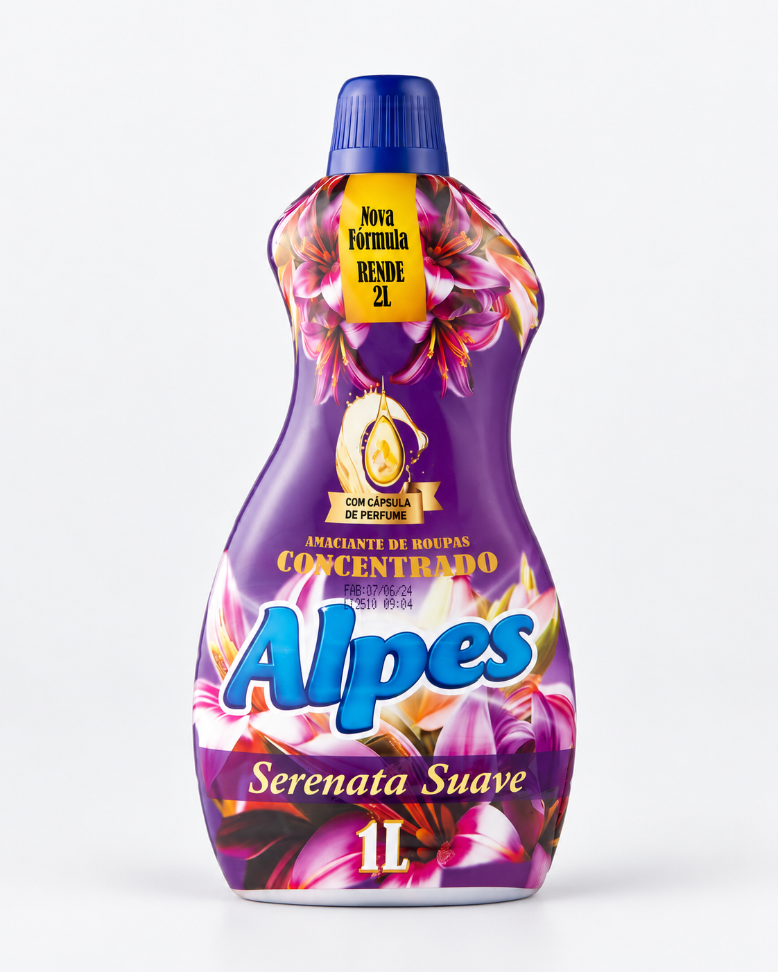 Amaciante Concentrado Alpes Serenata Suave 1L