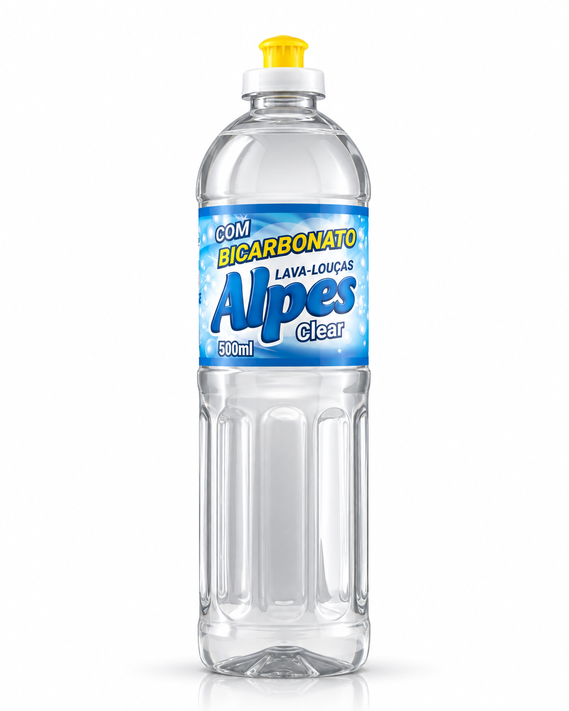 Detergente Alpes com Bicarbonato Clear 500ml