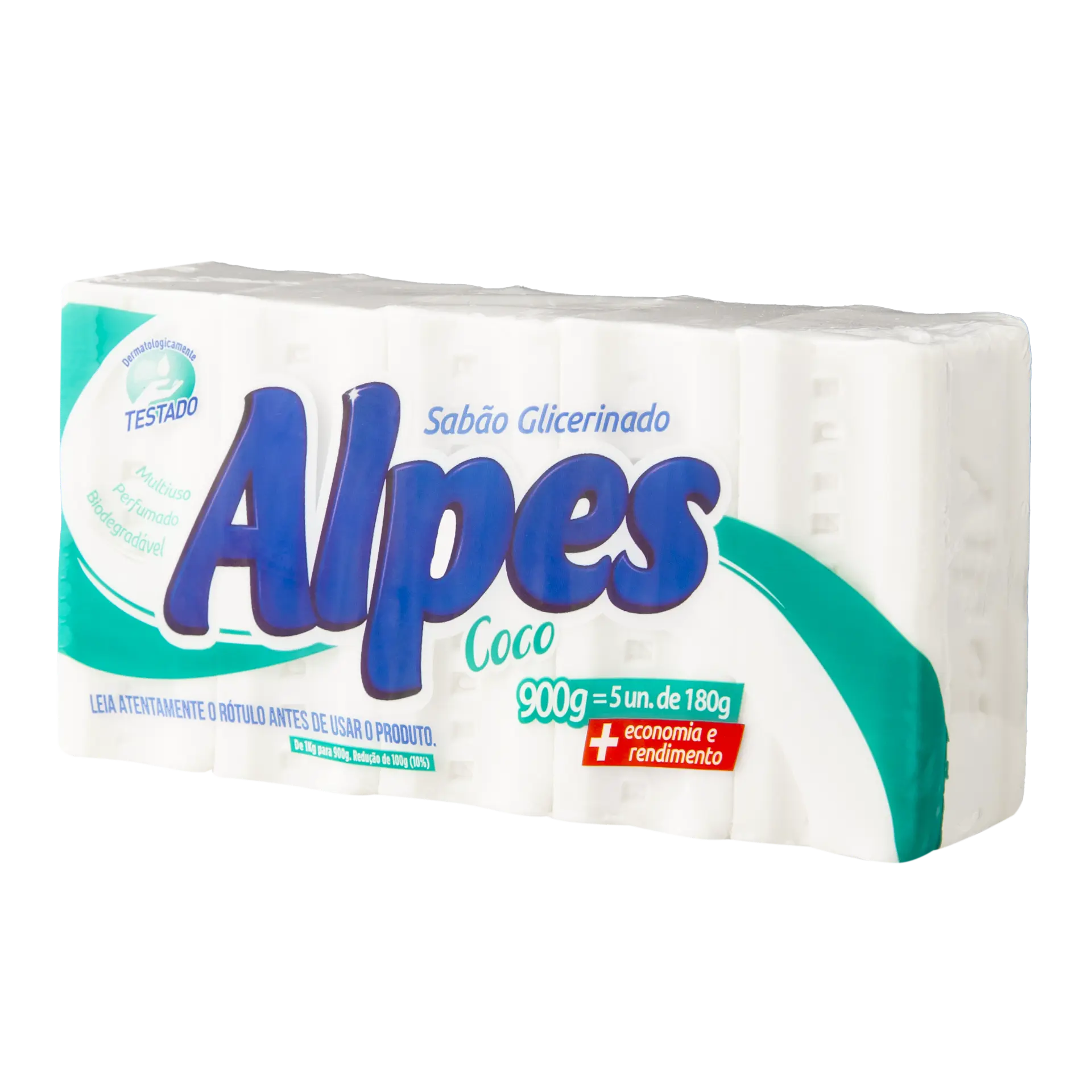 Sabão Glicerinado Alpes Coco 900g