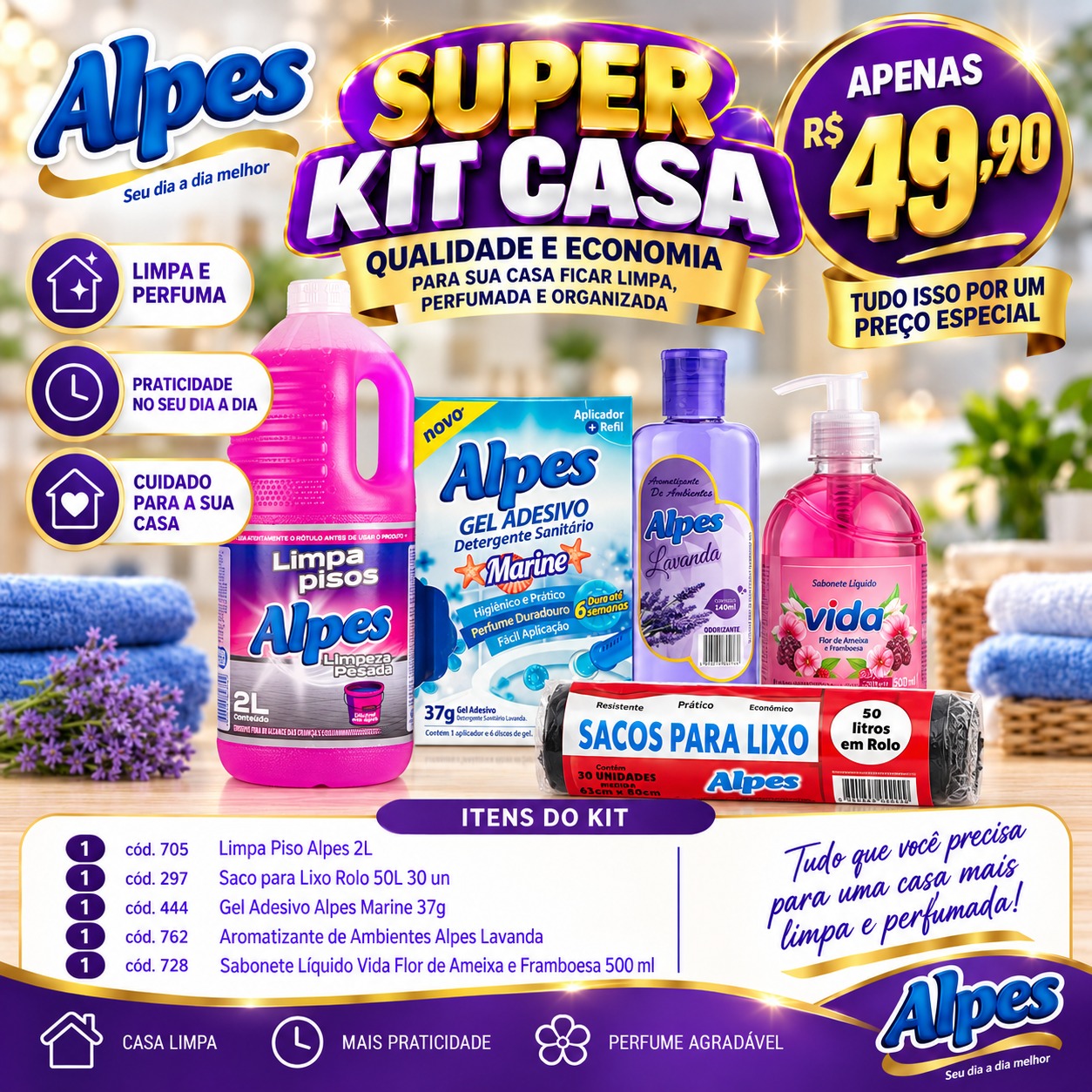 Super Kit Casa Alpes